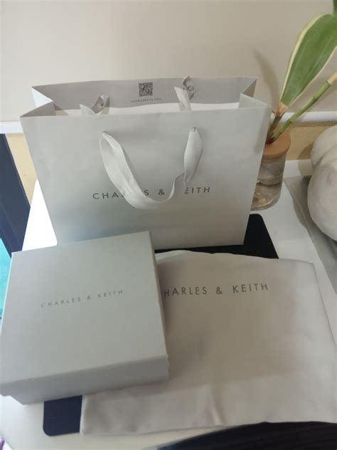 charles and keith paper bag